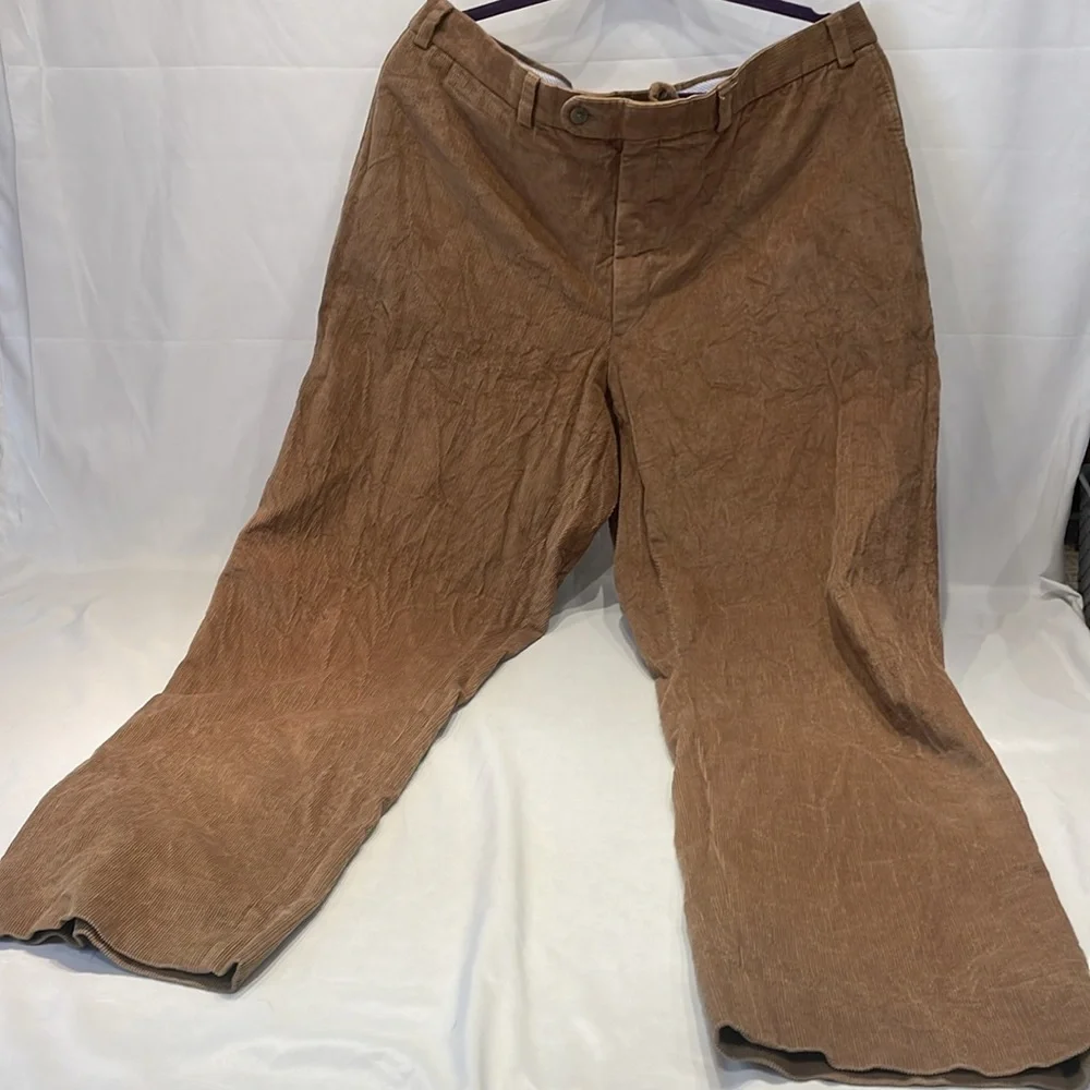 Saks Fifth Avenue Corduroy‎ Pants 40R Luxury 90s Old Money Office Corporate